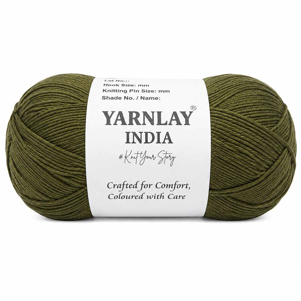 Yarnlay Acrycot Yarn | Acrylic Cotton Blend DK/Light Worsted Weight, 100g (250m) | Soft, Durable Yarn for Knitting, Crochet, Garments, Toys & Amigurumi - Image 1